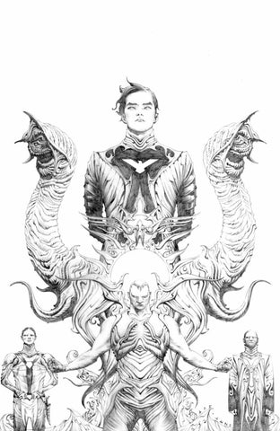 Dune: House Atreides #1 1/25 Jae Lee Black & White Virgin Art Variant