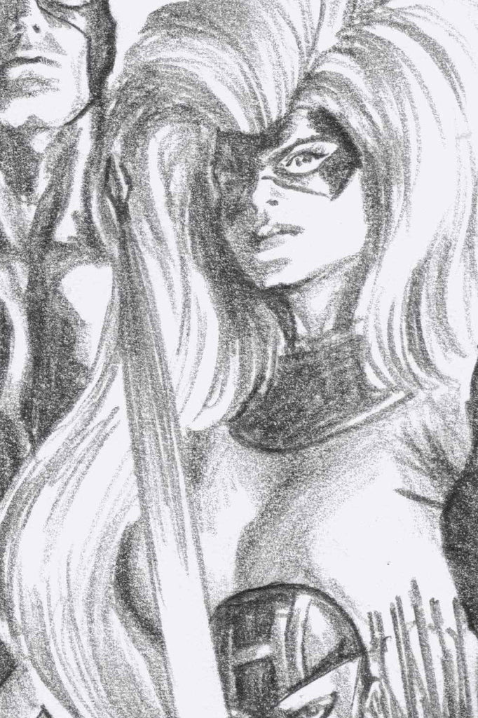 Fantastic Four: Antithesis #3 1/100 Alex Ross Medusa Timeless Sketch Virgin Art Variant