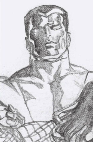 New Mutants #13 1/100 Alex Ross Timeless Colossus Virgin Art Sketch Variant (Marvel, 2020)