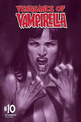 Vengeance Of Vampirella #10 1/10 Lucio Parrillo Purple Tint Variant