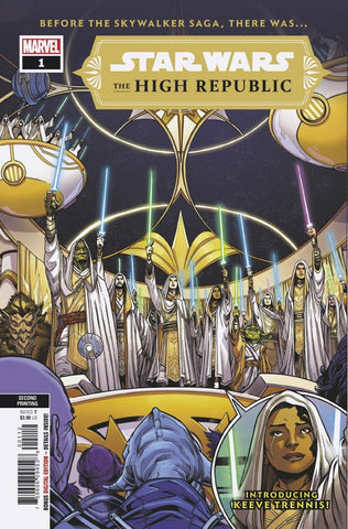 Star Wars The High Republic #1 Second Printing Variant (Marvel, 2021)