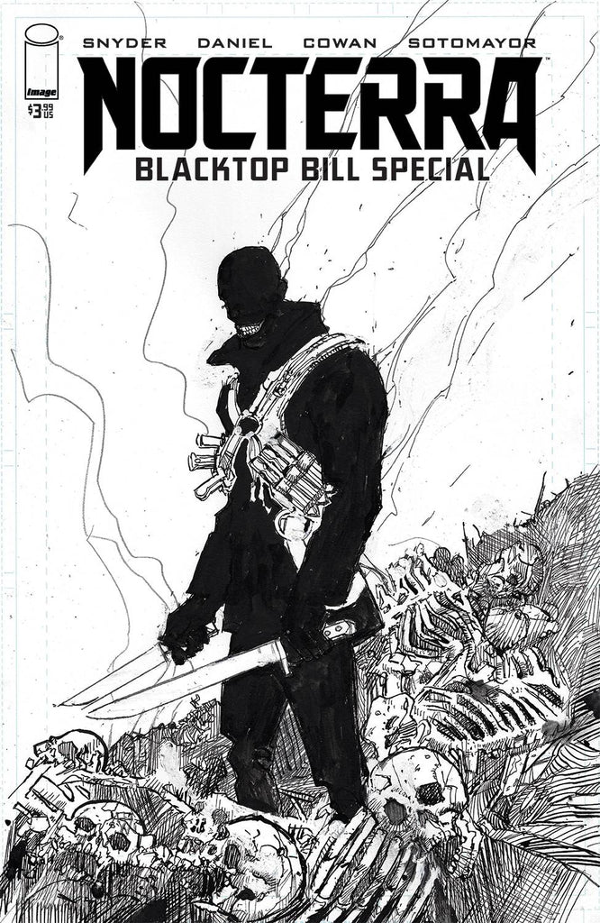 Nocterra Blacktop Bill Special 1/25 Denys Cowan Sketch Variant