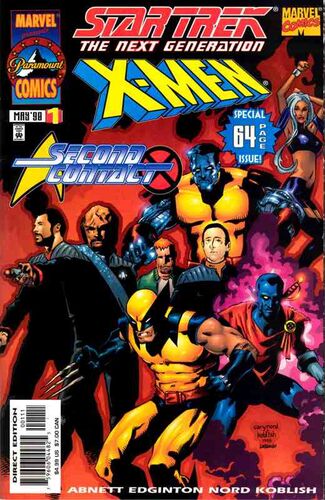 Star Trek: The Next Generation/X-Men: Second Contact (Vol 1 1998) #1 CVR A