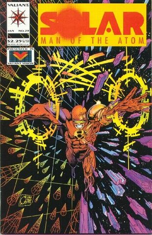 Solar: Man of the Atom (Vol 1 1991) #29 CVR A