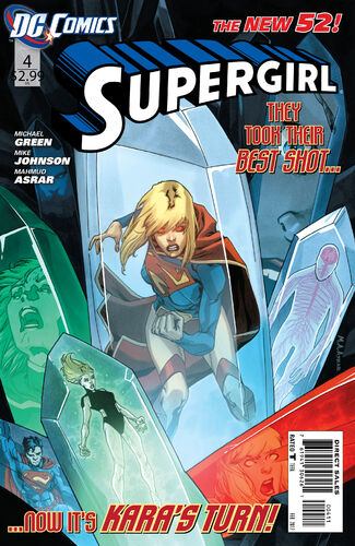 Supergirl (Vol 5 2011) #4 CVR A