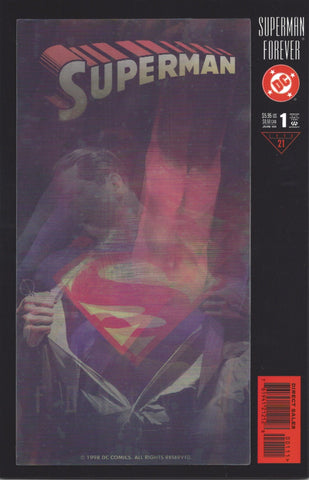 Superman Forever (Vol 1 1998) #1 CVR A Lenticular Cover