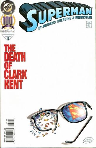 Superman (Vol 2 1987) #100 CVR B Standard Cover