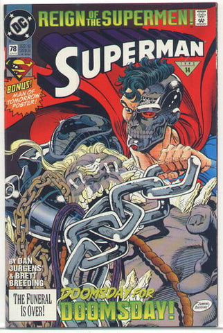 Superman (Vol 2 1987) #78 CVR A