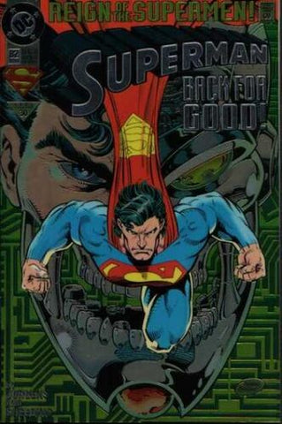Superman (Vol 2 1987) #82 CVR B Chromium Cover