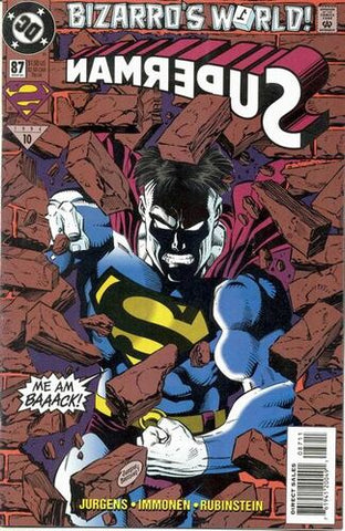 Superman (Vol 2 1987) #87 CVR A