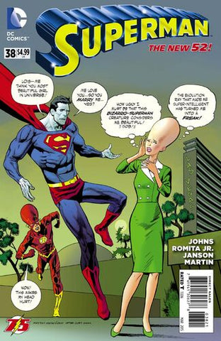 Superman (Vol 3 2011) #38 CVR B Flash 75th Anniversary Variant