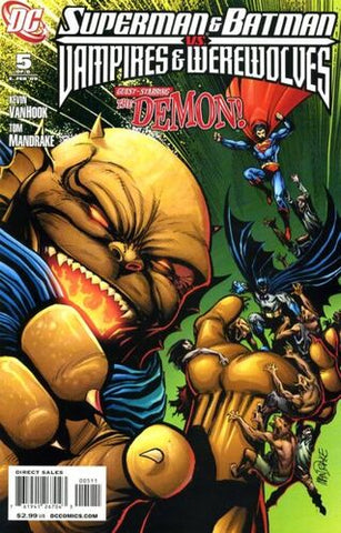 Superman & Batman vs Vampires & Werewolves (Vol 1 2008) #5 CVR A