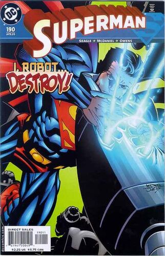 Superman (Vol 2 1987) #190 CVR A