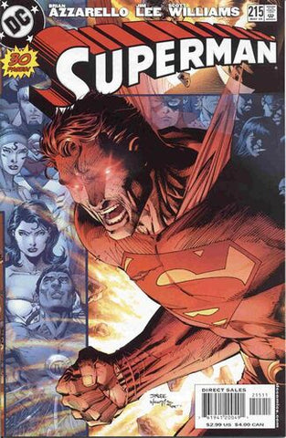 Superman (Vol 2 1987) #215 CVR B Lee Variant