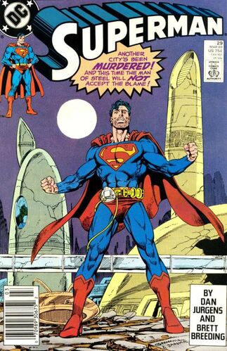 Superman (Vol 2 1987) #29 CVR A