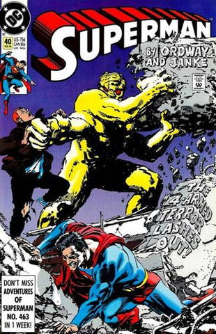 Superman (Vol 2 1987) #40 CVR A