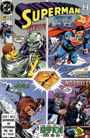 Superman (Vol 2 1987) #41 CVR A