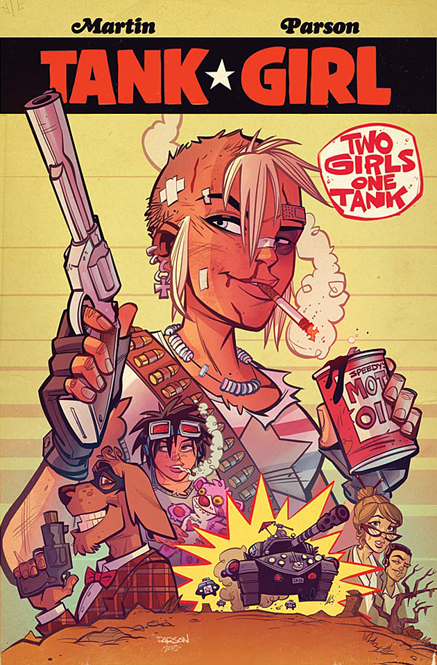 Tank Girl: Two Girls, One Tank (Vol 1 2016) #1 CVR B Parson Variant