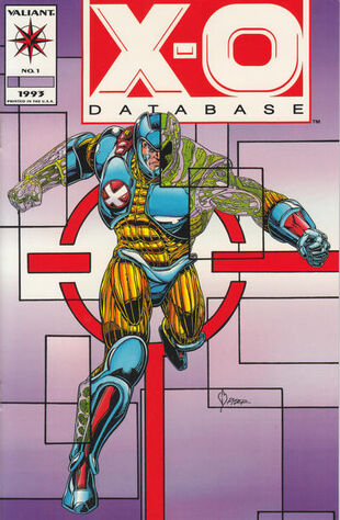 X-O Database (Vol 1 1993) #1 CVR A