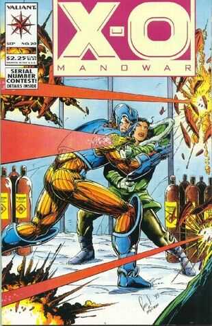 X-O Manowar (Vol 1 1993) #20 CVR A