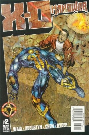 X-O Manowar (Vol 2 1997) #2 CVR A