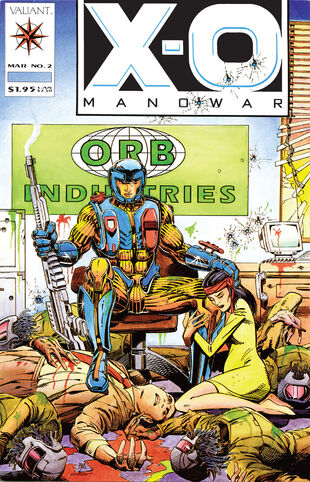 X-O Manowar (Vol 1 1992) #2 CVR A