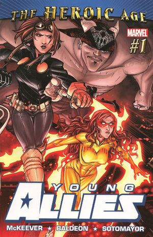 Young Allies (Vol 2 2010) #1 CVR A