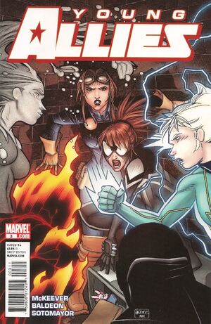 Young Allies (Vol 2 2010) #3 CVR A