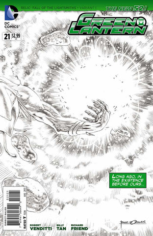 Green Lantern (Vol 5 2011) #21 CVR B B&W Variant