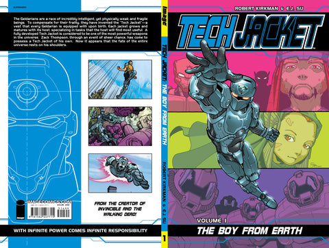 Tech Jacket TP 01 Boy From Earth