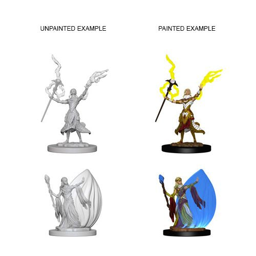WZK DnD Mini - Elf Female Wizard