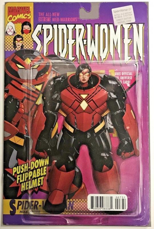 Spider-Woman (Vol 6 2015) #7 CVR C Action Figure Variant