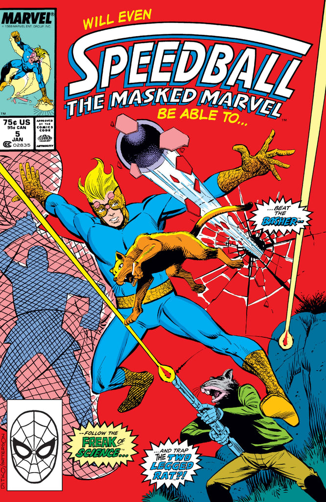 Speedball (Vol 1 1988) #5 CVR A