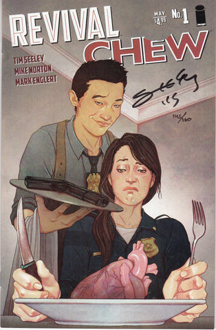 Chew/Revival #1 (Image, 2014) - Signed