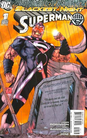 Blackest Night: Superman (Vol 1 2009) #1 3rd Print