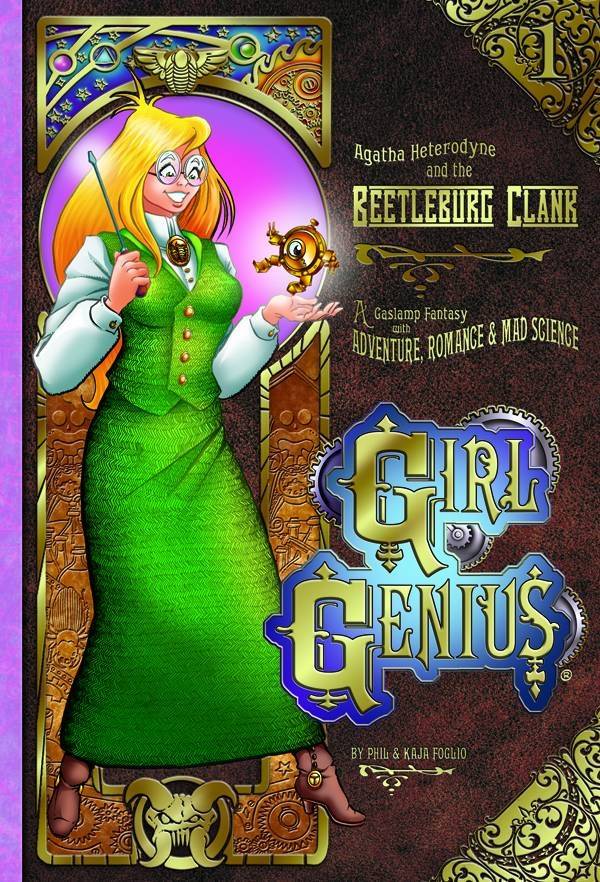 Girl Genius TP Vol 01 Agatha & Beetleburg Clank Color Ed