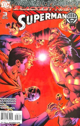 Blackest Night: Superman (Vol 1 2009) #3 2nd Print