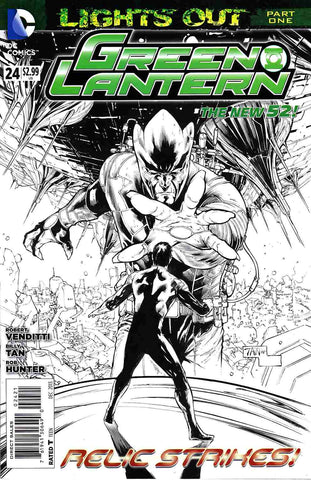 Green Lantern (Vol 5 2011) #24 CVR B B&W Variant