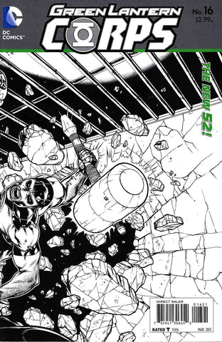 Green Lantern Corps (Vol 3 2011) #16 CVR B B&W Variant