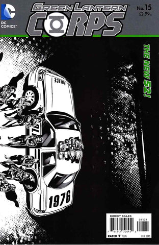 Green Lantern Corps (Vol 3 2011) #15 CVR B B&W Variant