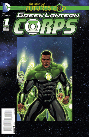 Green Lantern Corps: Futures End (Vol 1 2014) #1 CVR A Lenticular