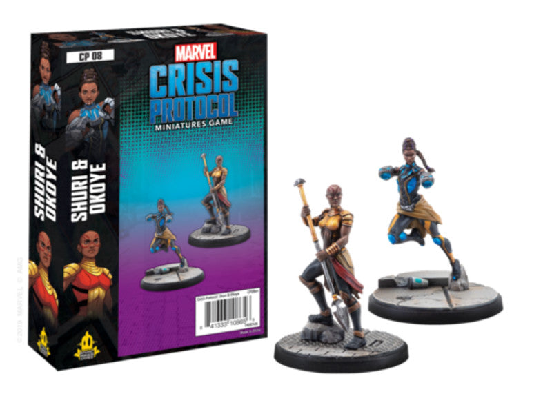 Marvel: Crisis Protocol - Shuri and Okoye Character Pack