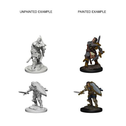 WZK DnD Mini - Human Male Paladin