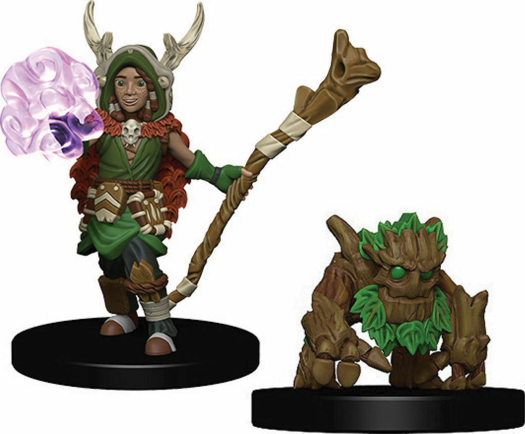WZK Wardlings Mini - Boy Druid and Tree Creature