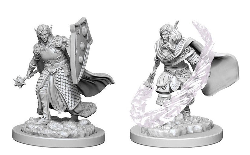 WZK DnD Mini - Elf Male Cleric