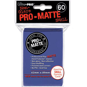 Pro-Matte Small Size Deck Protector: Blue