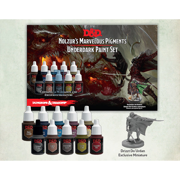Paint Set: D&D 5th Edition- Nolzur's Marvelous Pigments- Underdark Paint Set