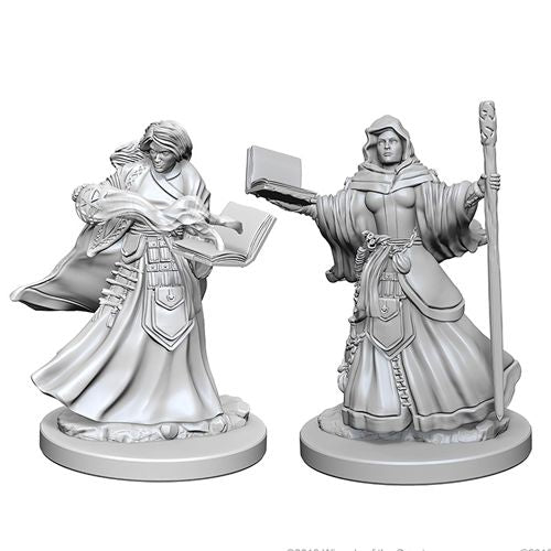 WZK DnD Mini - Human Female Wizard