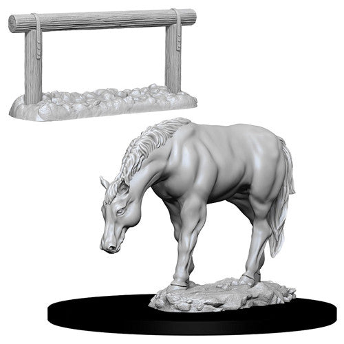 WZK DnD Mini - Horse & Hitch