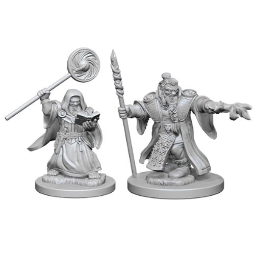 WZK DnD Mini - Dwarf Male Wizard